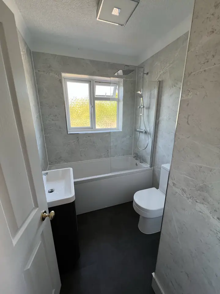 Bathroom basin and vanity