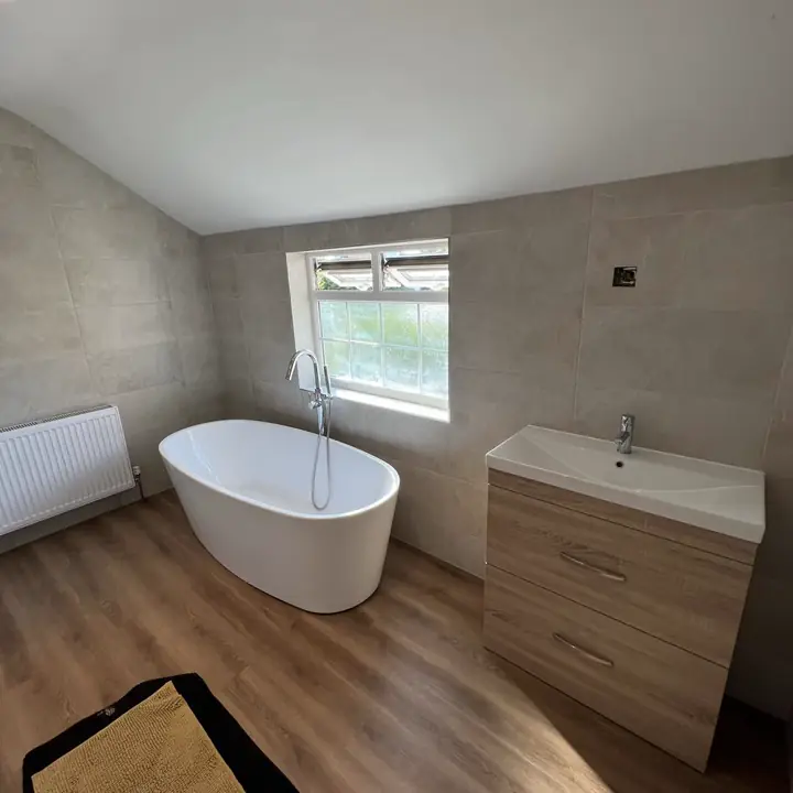 Bathroom completed work