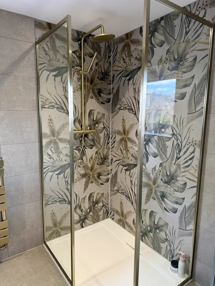 En-suite with walk-in shower
